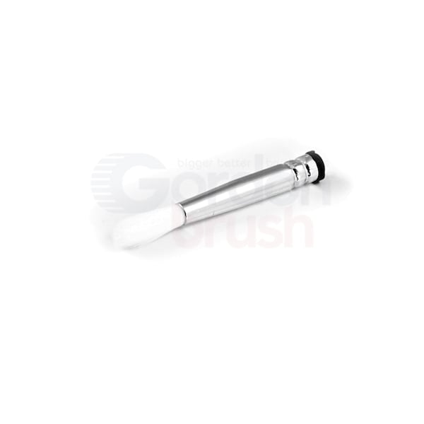 White Taklon Flow-Through Luer Lock Brushes 22 Gauge, PK12